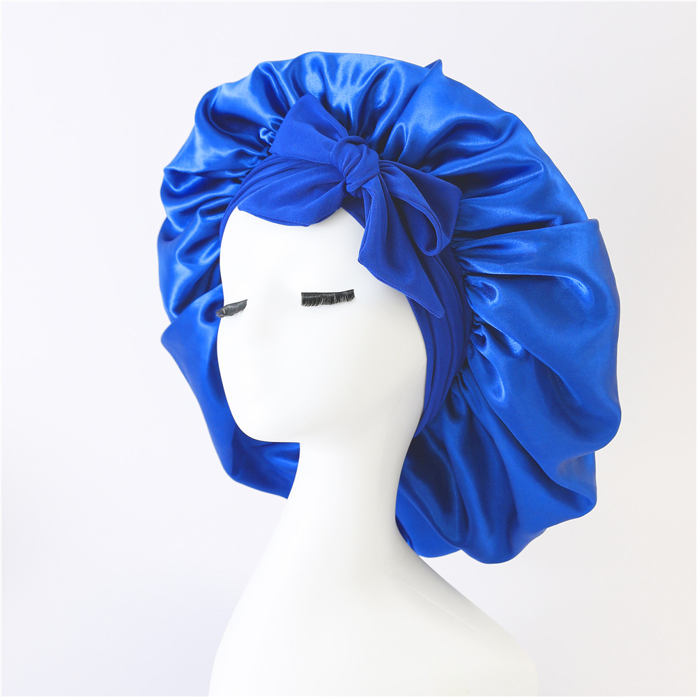 Satin Hair Bonnet – Anti-Frizz Protection for Curls & Protective Styles
